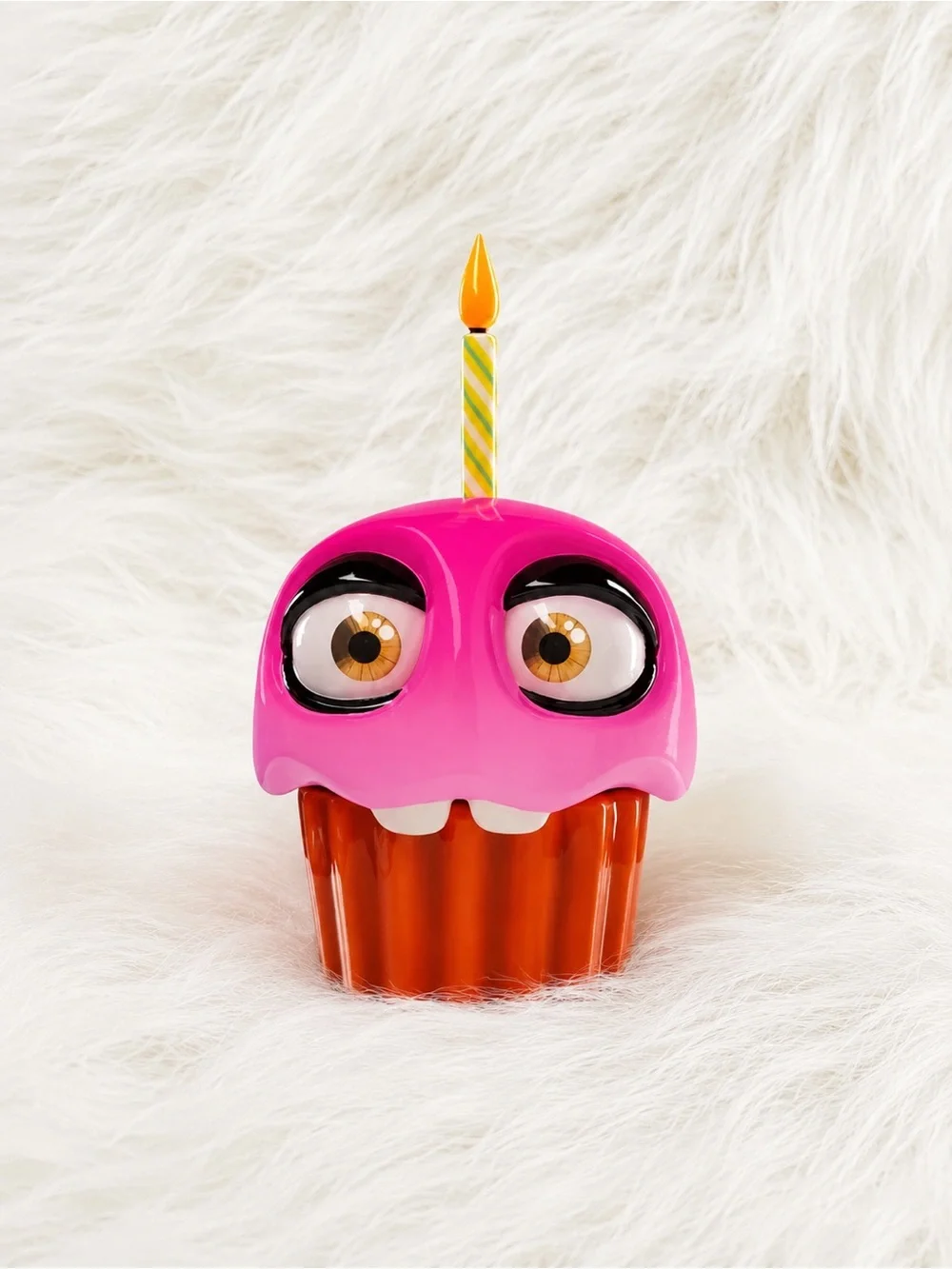 FNAF Mr Cupcake Ceramic Storage Jar Spirit Halloween Exclusive NEW